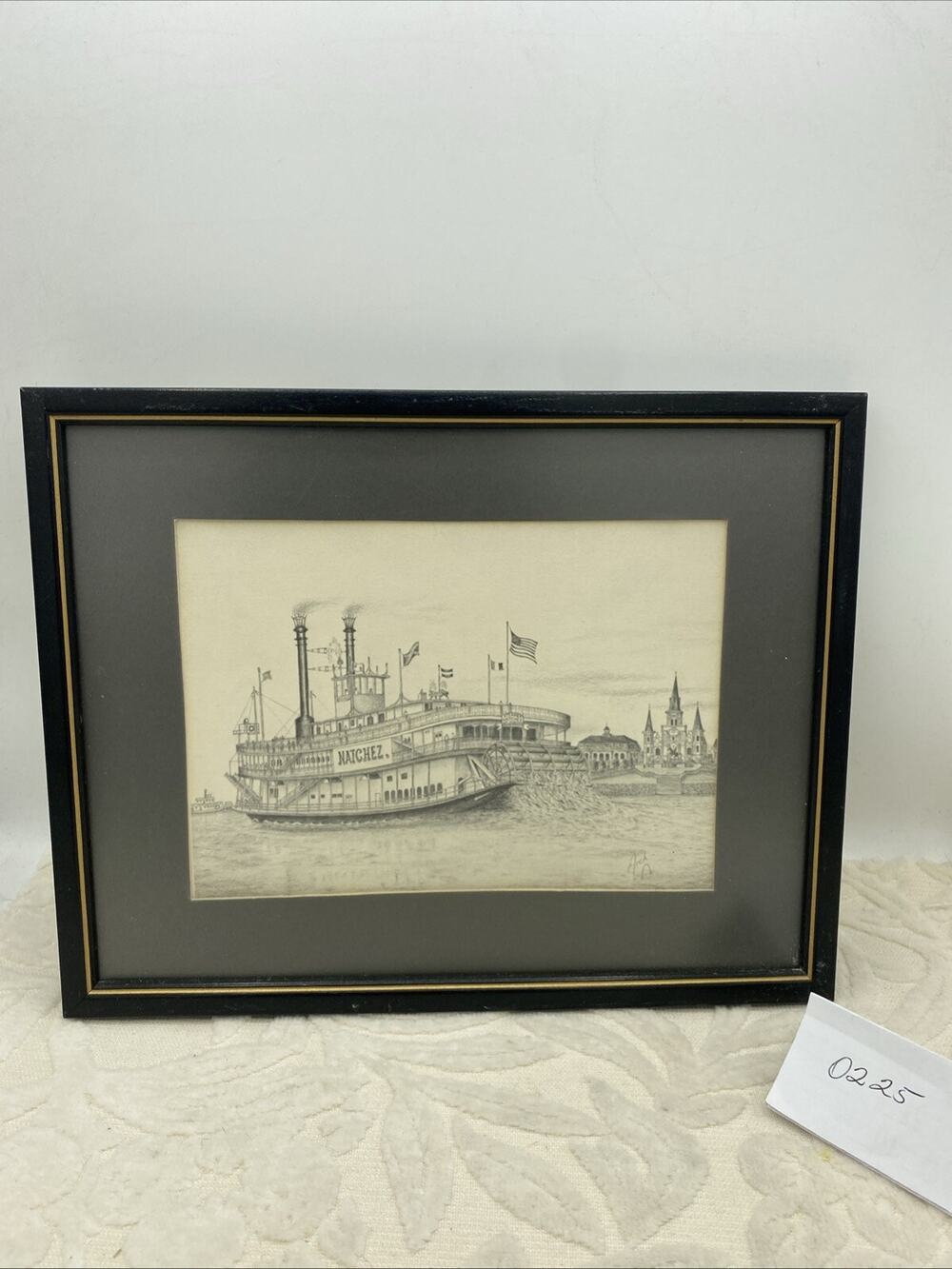 Gallery Framed Print of Sternwheeler Steamboat NATCHEZ by Archie Boyd (Arch)